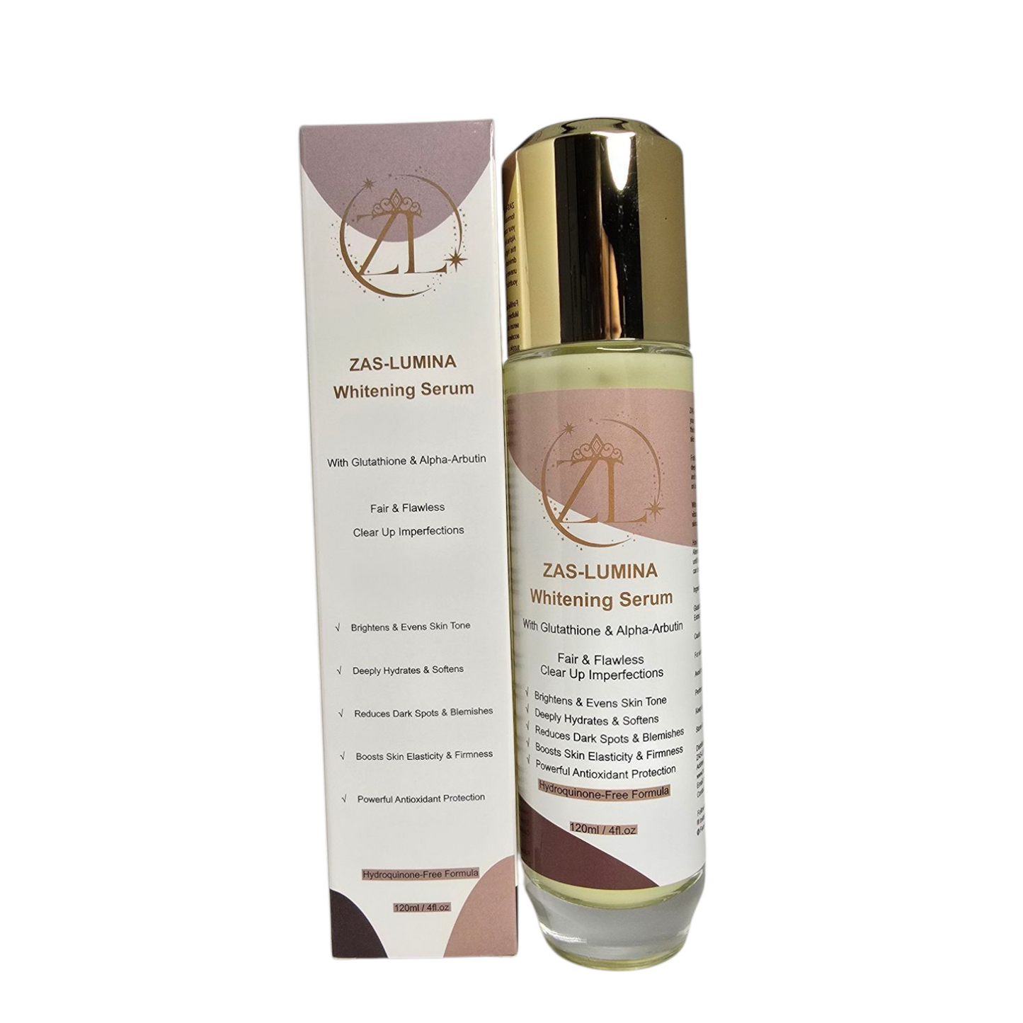 ZAS-LUMINA Body Lotion. Brightens, and boost your Glow.
