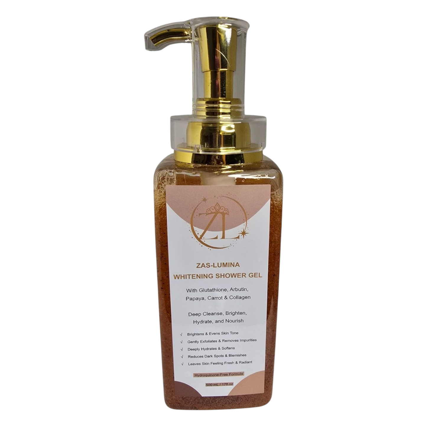 ZAS-LUMINA Body Lotion. Brightens, and boost your Glow.