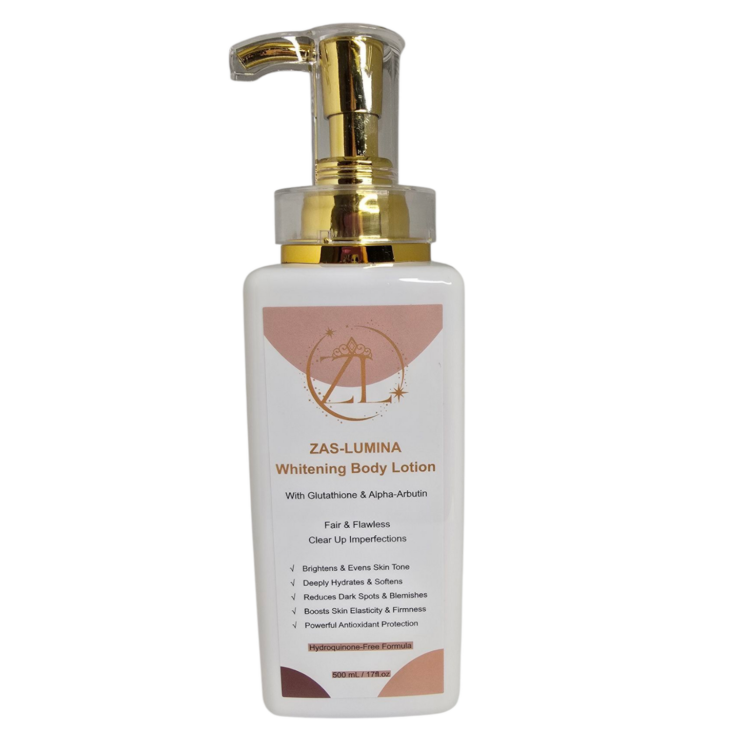 ZAS-LUMINA Body Lotion. Brightens, and boost your Glow.