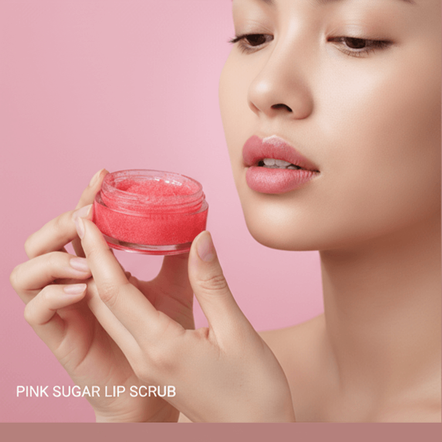 3-in-1 Lip Scrub Set – Strawberry, Vanilla, Orange & Grape Hydrate , Nourish . Smooth – All-Day Lip Love