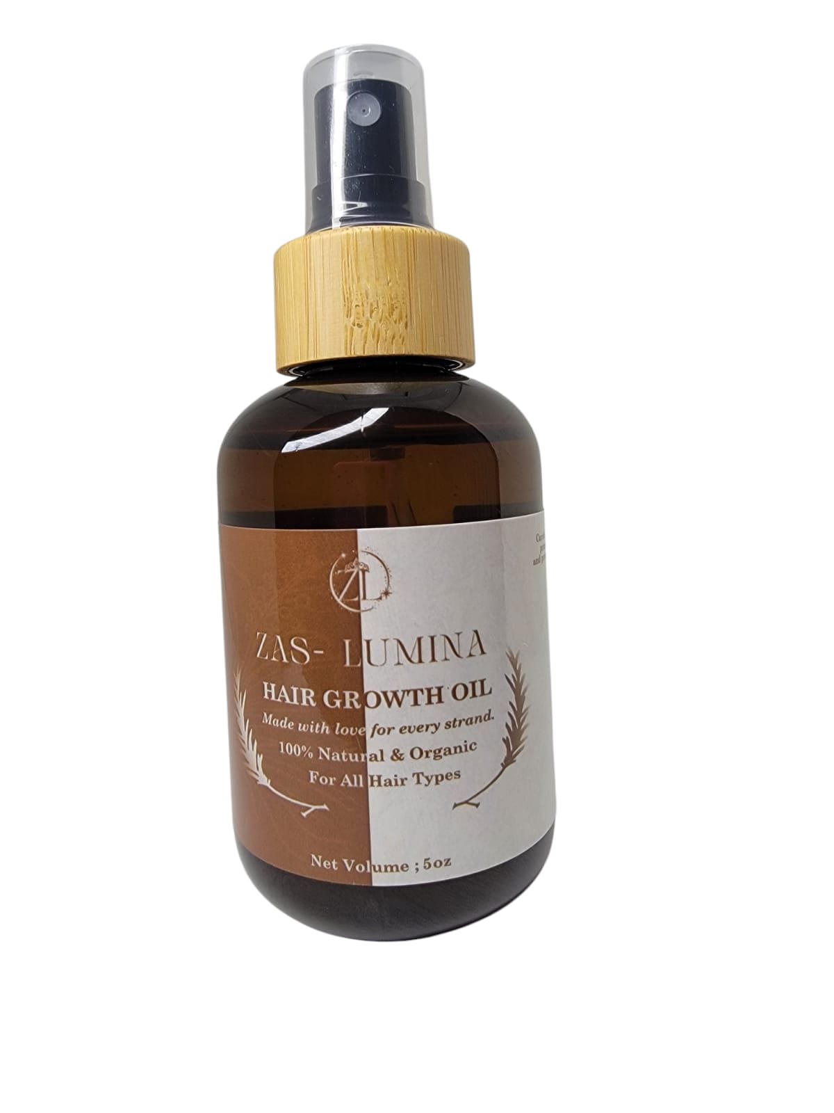 Organic Hair Growth Oil. Natural Formula for Fuller, Healthier Hair, Strengthen, Nourish & Restore Naturally.