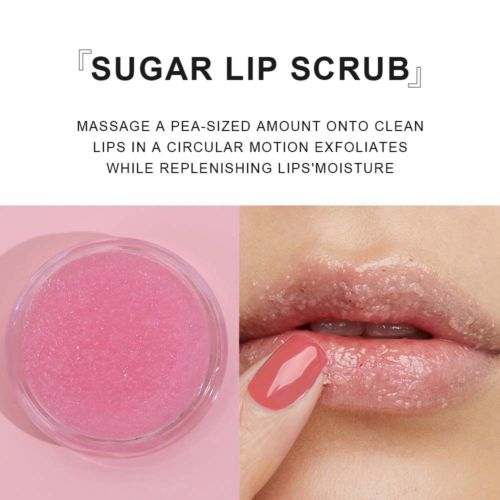3-in-1 Lip Scrub Set – Strawberry, Vanilla, Orange & Grape Hydrate , Nourish . Smooth – All-Day Lip Love