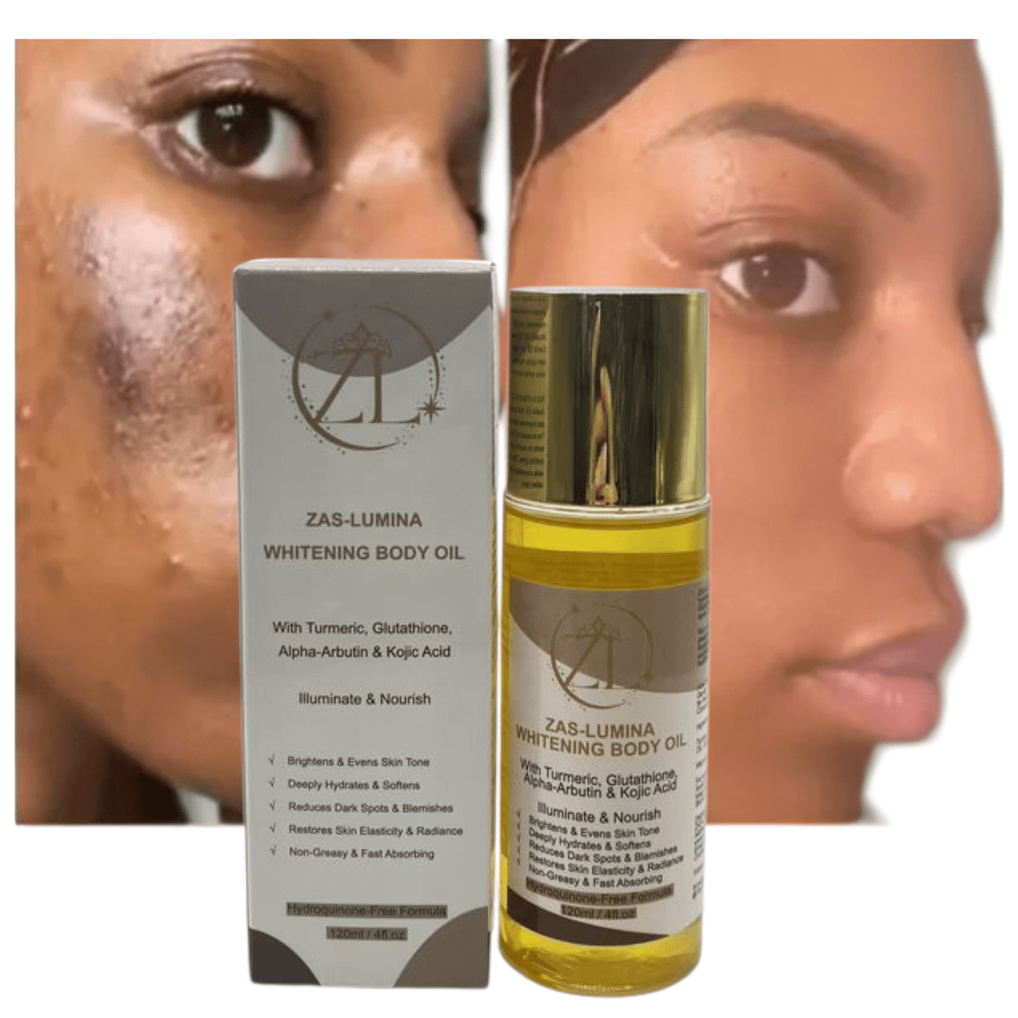 Brightening Body Oil – Lightweight, Non-Greasy Glow Formula