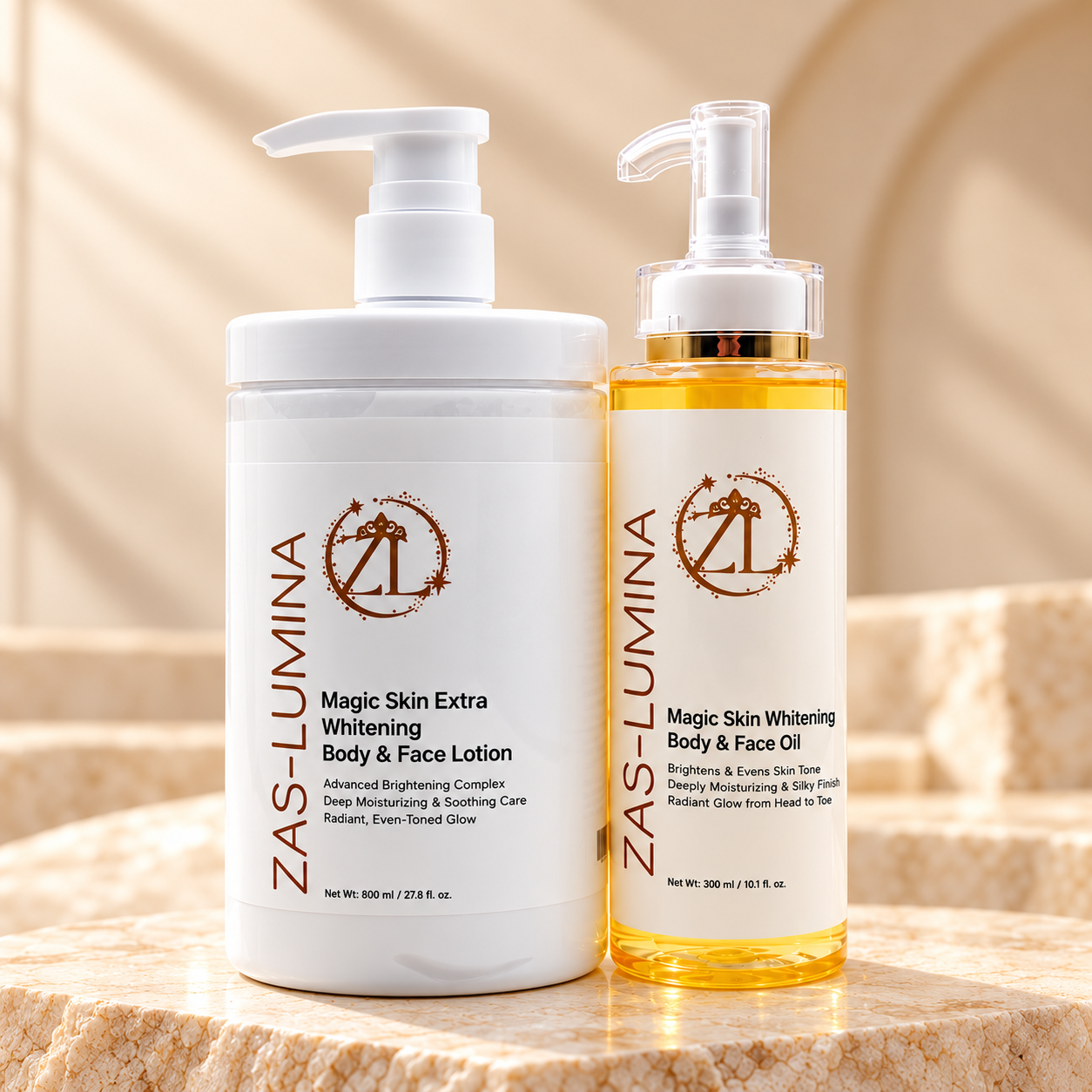 ZAS-LUMINA Magic Skin – Brightening & Moisturizing Body Care Set | Set