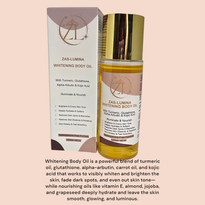 ZAS-LUMINA  Glow- boosting, Brightening & Hydrating Body Care.