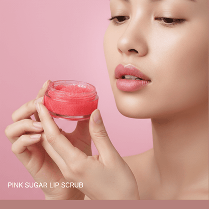 3-in-1 Lip Scrub Set – Strawberry, Vanilla, Orange &amp; Grape  Hydrate , Nourish . Smooth – All-Day Lip Love