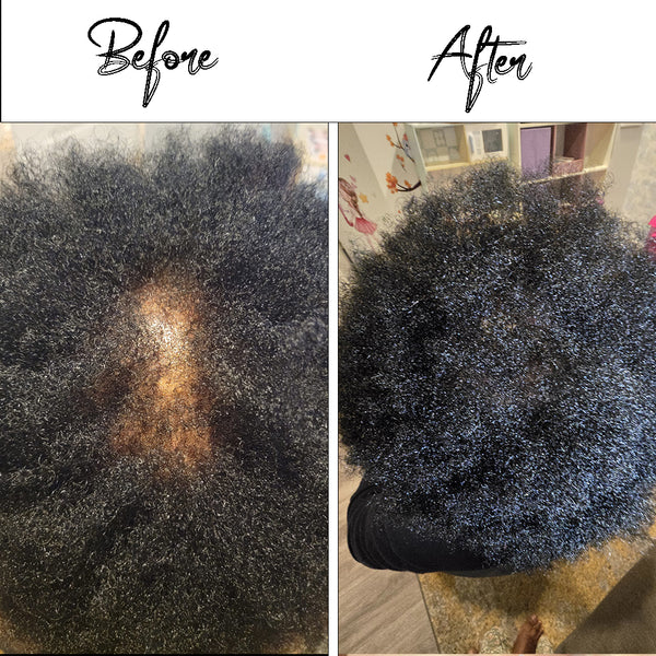 Organic Hair Growth Oil. Natural Formula for Fuller, Healthier Hair, Strengthen, Nourish & Restore Naturally.