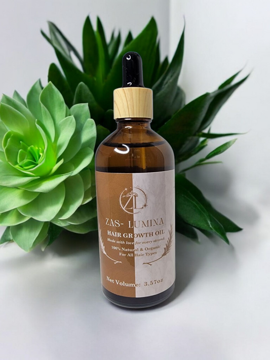 Organic Hair Growth Oil. Natural Formula for Fuller, Healthier Hair, Strengthen, Nourish & Restore Naturally.