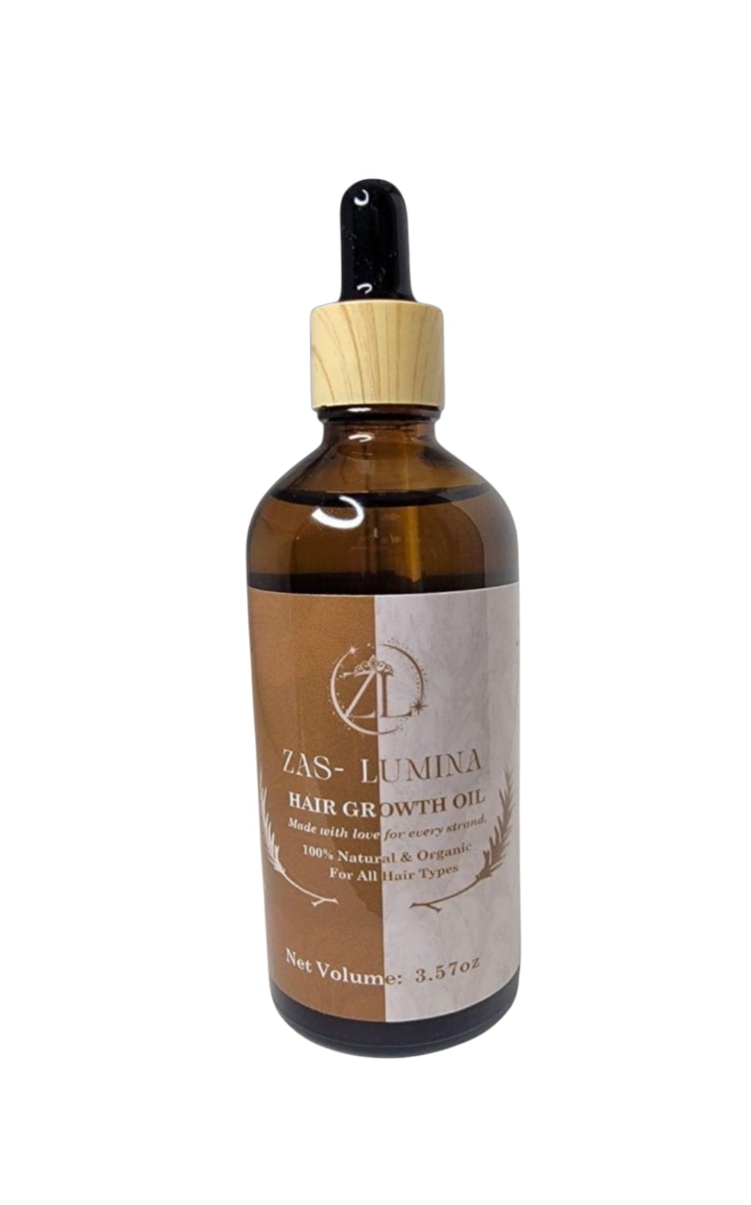 Organic Hair Growth Oil. Natural Formula for Fuller, Healthier Hair, Strengthen, Nourish & Restore Naturally.