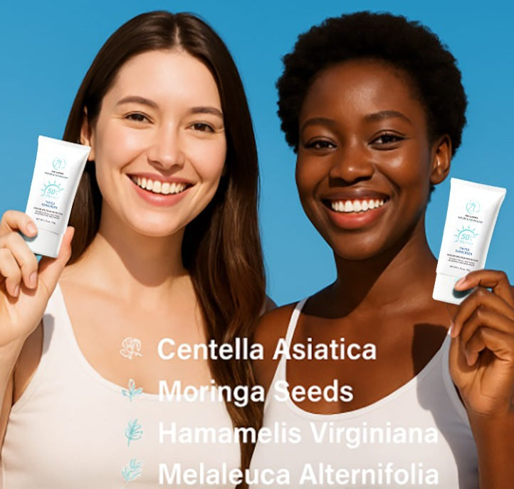 ZAS-LUMINA Tinted Skin Shield – Moisturizing & Sun Protection for All Skin Types and Tones.