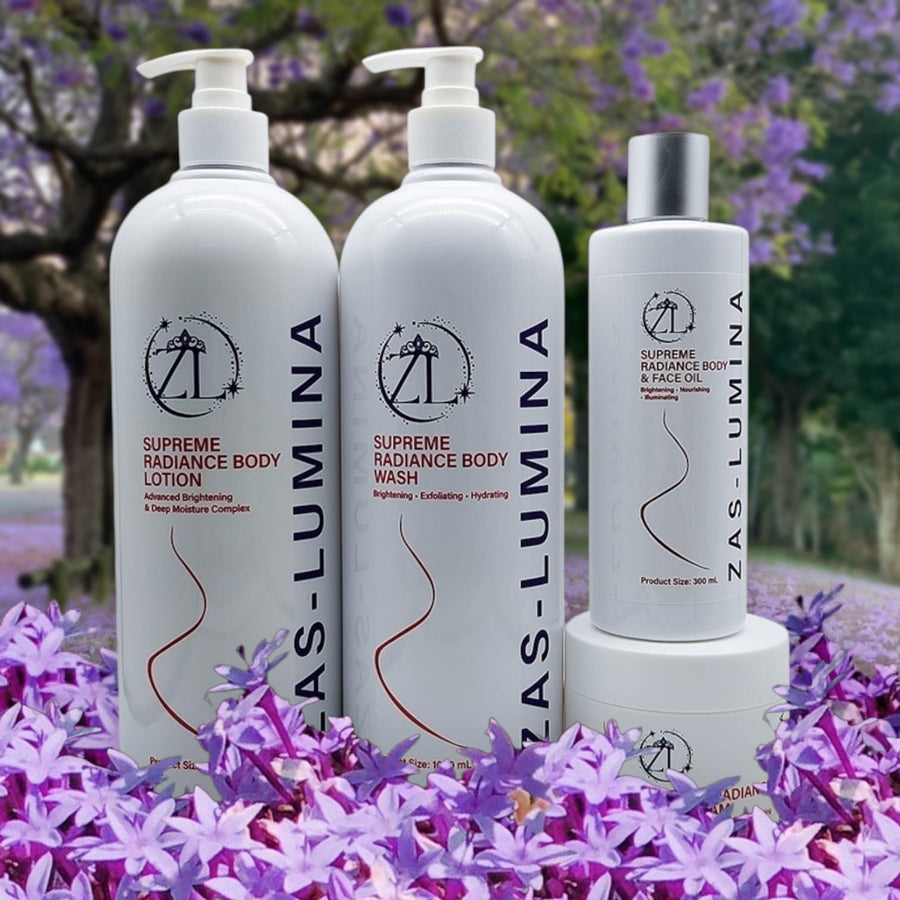 ZAS-LUMINA Supreme Daily Skincare Set | Complete Face & Body Care Collection