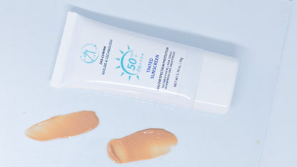 ZAS-LUMINA Tinted Skin Shield – Moisturizing & Sun Protection for All Skin Types and Tones.