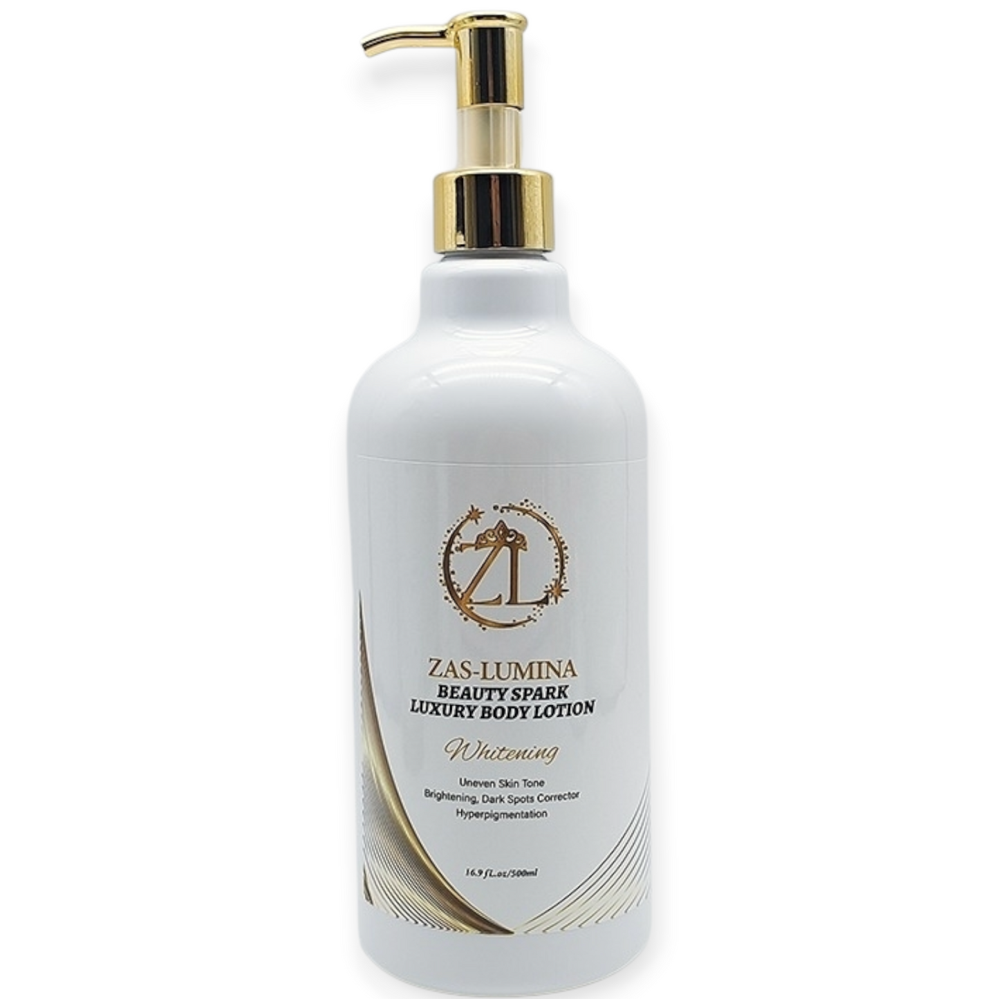 ZAS-LUMINA Beauty Spark Body Lotion – 1-Piece For a Balanced, Glowing Complexion / Lightweight, Non-Greasy Moisture. ( 16.9 oz)