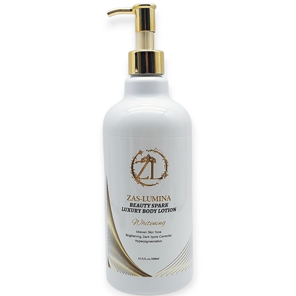 ZAS-LUMINA Beauty Spark Body Lotion – 1-Piece For a Balanced, Glowing Complexion / Lightweight, Non-Greasy Moisture. ( 16.9 oz)