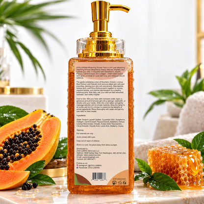 ZAS-LUMINA Brightening & Even Tone Exfoliating Shower Gel Scrub